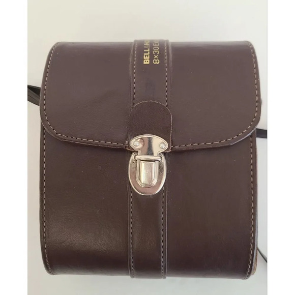 Leather Camera Case for Bell & Howell Binoculars Or Camera - Picture 3 of 6
